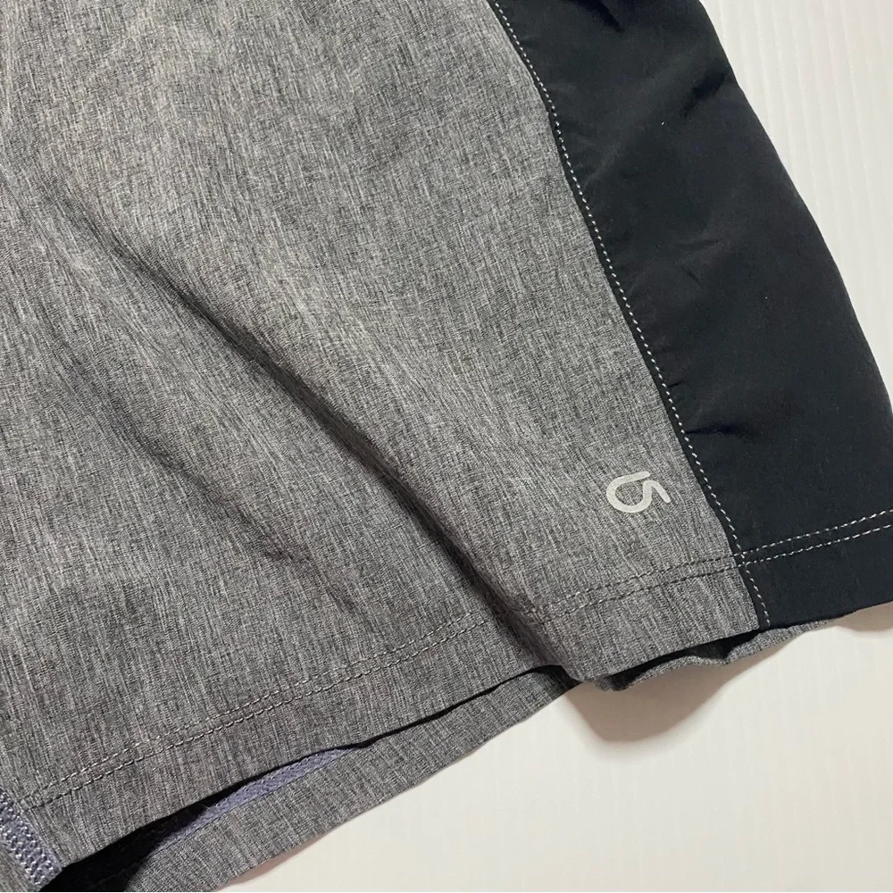 Gap Fit 2 in one lined bike shorts athletic shorts gray M